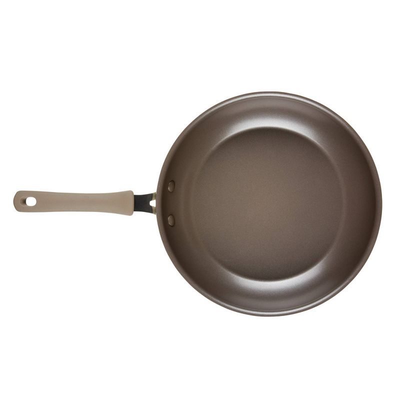 Rachel Ray Cook and Create 12.5&#34; Aluminum Non-Stick Skillet Almond, 4 of 7
