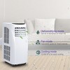 Tangkula Portable 8,000BTU Air Conditioner w/Dehumidifier Function & Wheels &RC - image 3 of 4