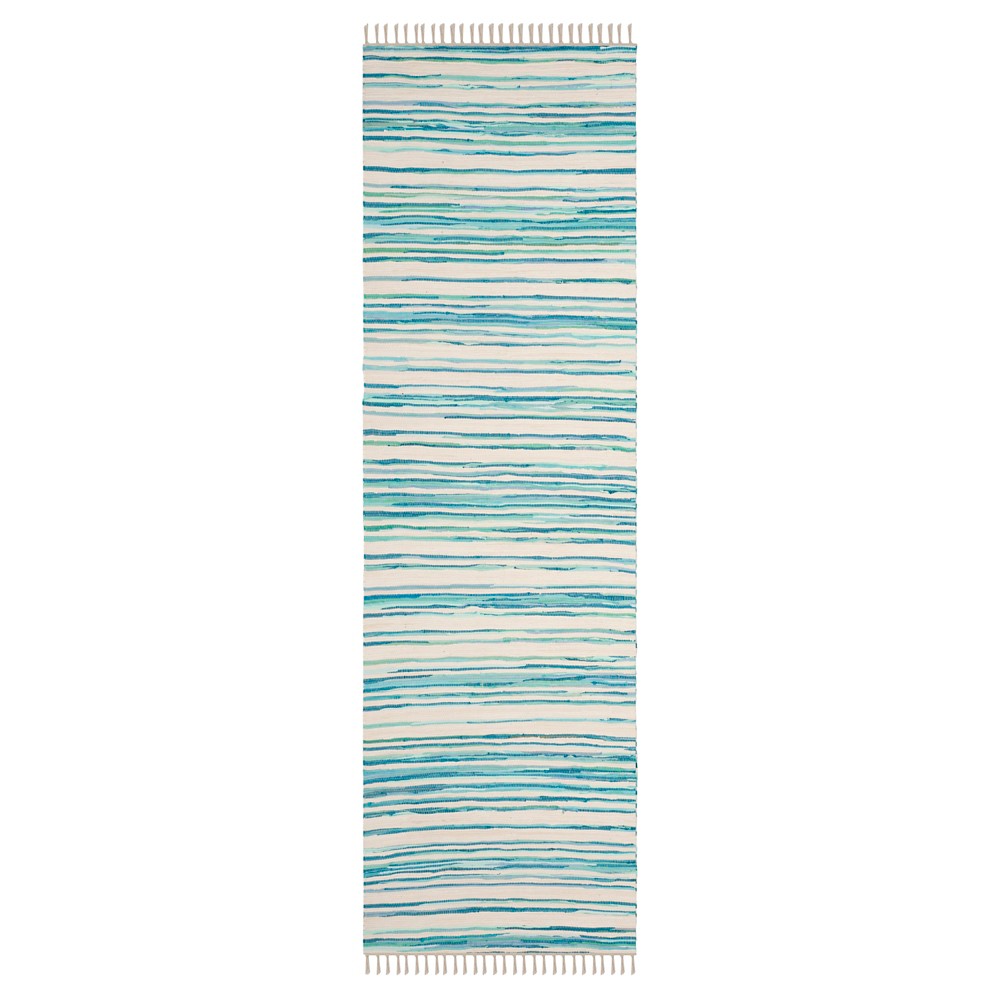  Runner Stripes Woven Ivory/Green