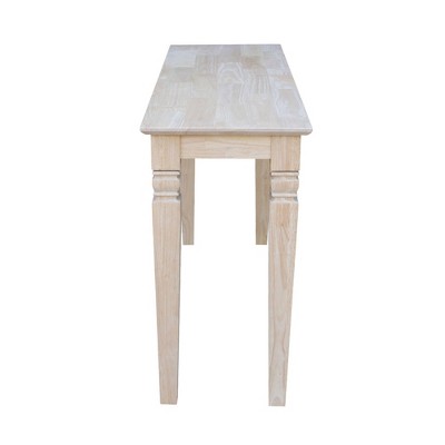 Elegant Java Solid Wood Console Table with Storage