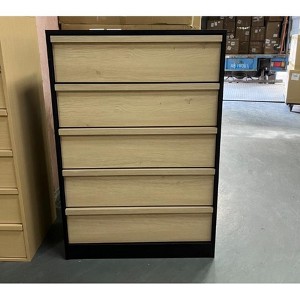 PB Vertical Chest with Wooden Handles - 5-Drawer - 1 of 1
