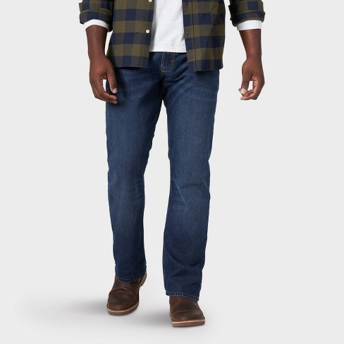 Wrangler Men's Straight Fit Jeans - Denim Blue 32x30 : Target
