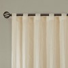 MAYEERTY 2 Pcs Window Panels Solid Crushed Curtain Panel Pair - 3 of 4