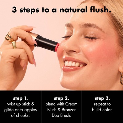 e.l.f. Soft Glam Cream Blush - Muted Mauve - 0.31oz