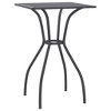 Garden Table Anthracite Steel Small Non-slip - 2 of 4