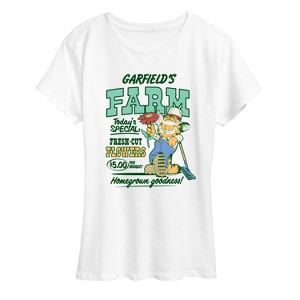 Women's - Garfield - Garfields Farm Short Sleeve Graphic T-Shirt - 1 of 4