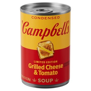 Campbell's Condensed Grilled Cheese and Tomato Soup - 10.75oz - 1 of 4