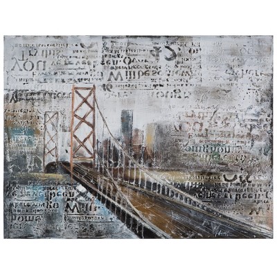 Yosemite Home Decor Across The Bridge, Multi