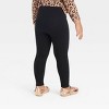 Toddler Girls' 2pk Leggings - Cat & Jack™ Black - 3 of 3
