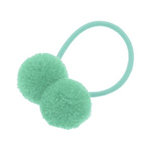 Unique Bargains Children Pompon Hair Elastic Band 1 Pc - 1 of 4