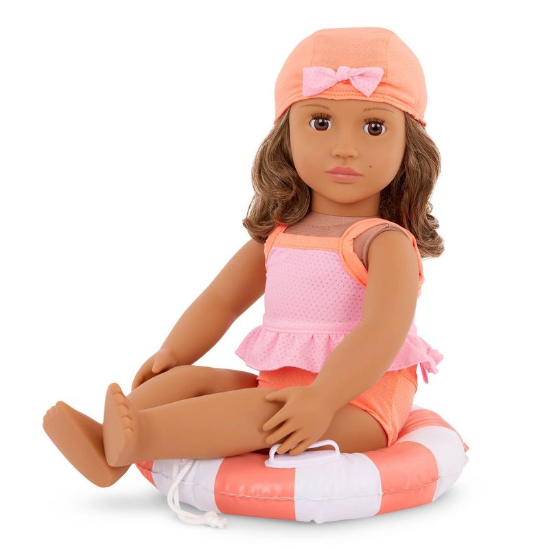 Our Generation Floaty Fun Swimsuit Outfit for 18&#39;&#39; Dolls, 6 of 8
