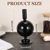 Unique Bargains Ceramics Minimalist Modern Decorative Vase Black - 2 of 4