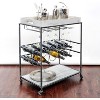 Old Dutch International Avalon Wine/Serving Cart 28" x 16" x 32" - 2 of 4