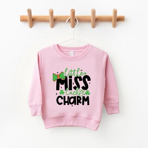 The Juniper Shop Little Miss Lucky Charm Toddler Graphic Sweatshirt - 1 of 3