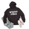 Simply Sage Market Women's Graphic Hoodie Retro Winter Vibes - 2 of 2