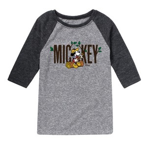 Boys' - Disney - Mickey & Friends Raglan Graphic T-Shirt - 1 of 4
