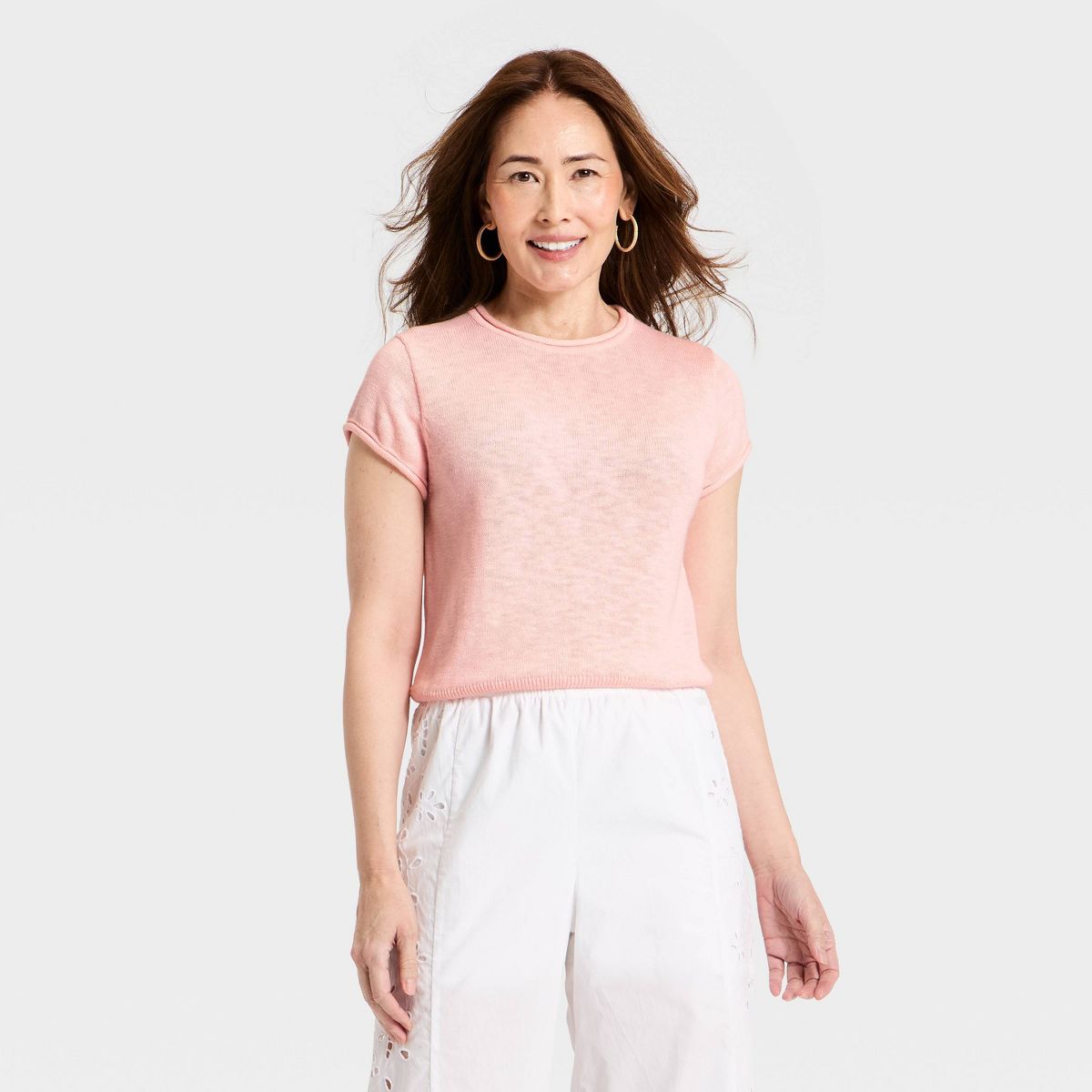 Women's Pullover Sweater Top - A New Day™ - thumbnail 7