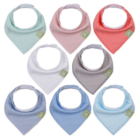 Keababies 8pk Organic Baby Bandana Drool Bibs, Stylish, Super Absorbent ...