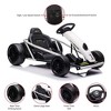 Kids Electric Riding Go Kart, 24V 9Ah Battery 250W*2 Motors, 8MPH High Speed Drifting Car,  Riding Toy for Kids 8-12 Years - 3 of 4