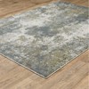 Captiv8e Designs Connor Contemporary Abstract Blue/Green Area Rug - 2 of 4