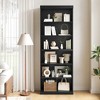 Dovelina Vertical Bookshelf Combination with Adjustable Shelves--No Door - 3 of 4