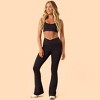 Blogilates Women's Crisscross High-Rise Flared Leggings - 3 of 4