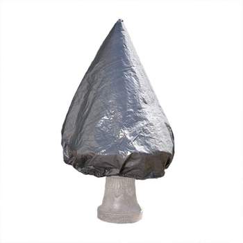 Sunnydaze Outdoor Weather-Resistant Medium Tiered Water Fountain Feature Protective Cover - Gray