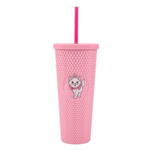 Disney Aristocats Marie Pink 24 Oz Spiked Acrylic Tumbler - 1 of 4