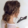 Unique Bargains Fashion Elegant Rhinestone Hair Clips 1 Pc - 2 of 4