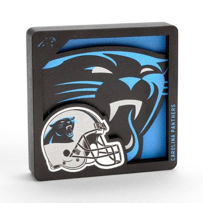 NFL Carolina Panthers 3D Logo Series Magnet