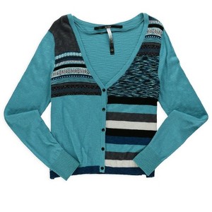 Kensie Womens Cropped Knit Cardigan Sweater - 1 of 1