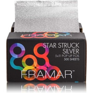 Framar Star Struck Silver 5x11 Pop Up Foil - 500 sheets - 1 of 4