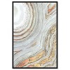 Art Remedy White Gold Boho Neutral Abstract Wall Art Framed - 3 of 4