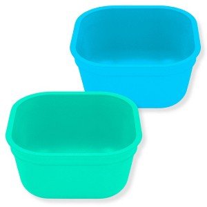 Re-Play 2pc 12 fl oz Recycled Bowls Aqua and Pool Blue - 1 of 4