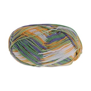 Unique Bargains Yarn Variegated Milk Cotton Yarn - 4-Ply Combed Cotton Reed Green 4724" 1 Pc - 1 of 4