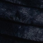 faux fur midnight blue