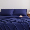 3/4 Pieces Brushed Microfiber Bed Sheet Set, 1800 Super Soft and Cozy Sheet Set - NTBAY - 3 of 4