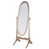 Runesay Traditional Wood Floor Cheval Mirror - 4 of 4