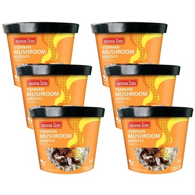 Nona Lim Yunnan Mushroom Instant Noodle Bowl  - Case of 6/1.9 oz