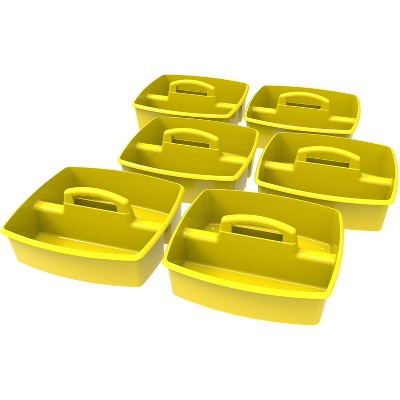 6pk Large Caddy Yellow - Storex