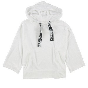 Reebok Womens Terrycloth Hoodie Sweatshirt - 1 of 2