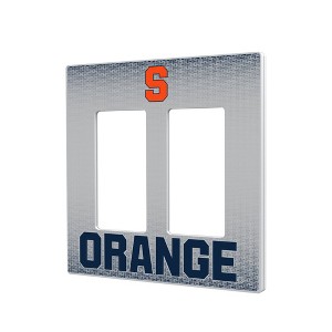 NCAA ACC Universities Linen Hidden-Screw Light Switch Plate for Double Rocker - 1 of 4