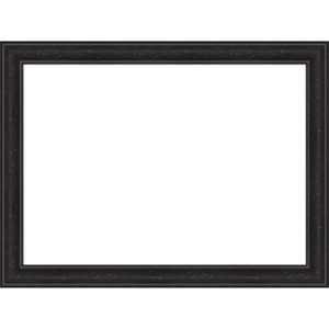 Amanti Art Shipwreck Black Narrow Framed Dry Erase Magnetic Board - 1 of 4