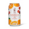 Cranberry Citrus Sparkling Water - 8pk/12 fl oz Cans - Good & Gather™ - image 3 of 3