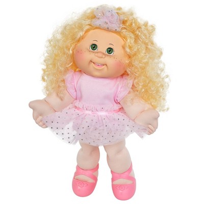 Cabbage Patch Kids 14" Blonde Hair Green Eyes Dancer Doll