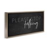 Stupell Industries Sassy Please Stop Talking, 25" x 11" - 3 of 4