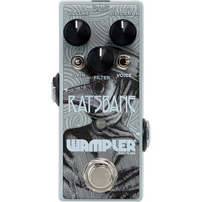 Wampler Ratsbane Distortion Effects Pedal Gray