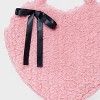 Girls' Faux Shearling with Bow Oversized Heart Tote Bag - art class™ Pink: Structured Double Shoulder Handles, Magnetic Closure - 4 of 4