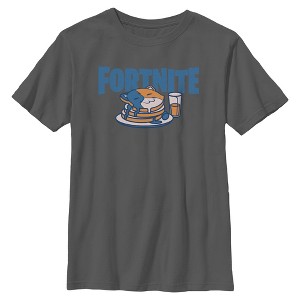 Boys Fortnite Meowscles Pancakes T Shirt - 1 of 4