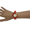 OLIVIA PRATT FLOATING COLORFUL STONES SILICONE STRAP WATCH - 2 of 4
